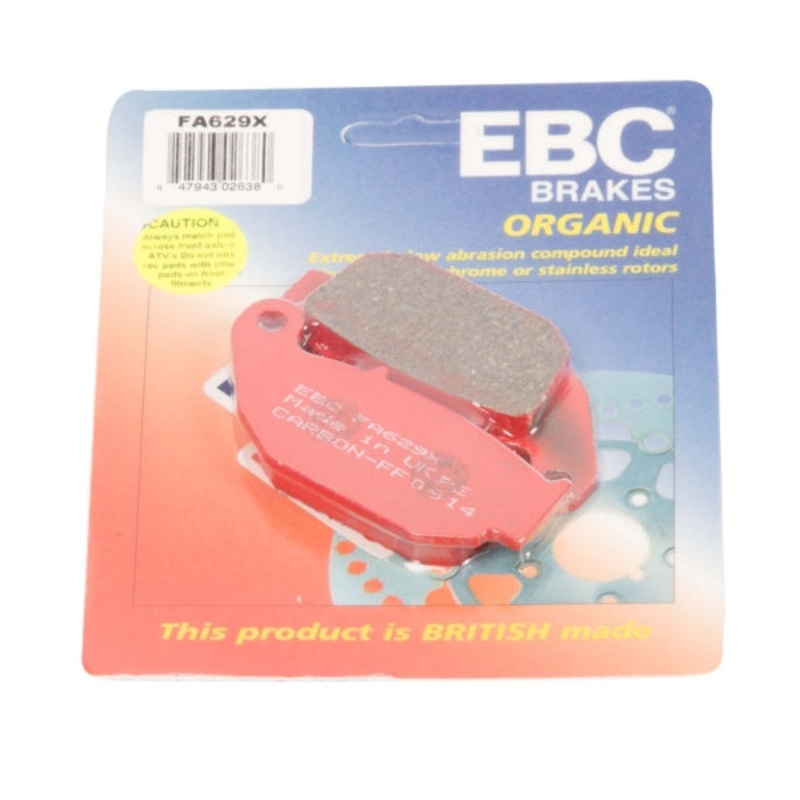 FA629X EBC BRAKE PAD RR
