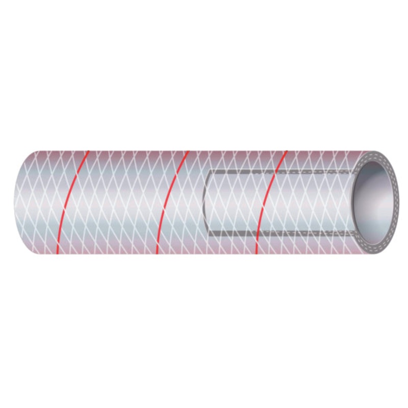 RED PVC TRACER TUBE 1/2X50