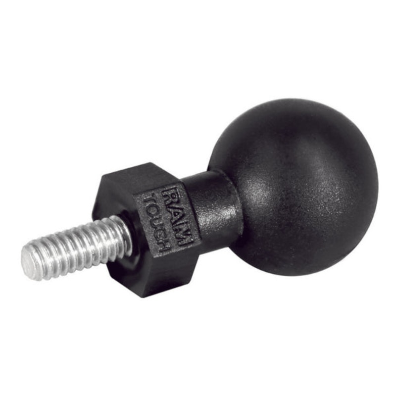BALL 1 W/STUD 1/4-20X0.25