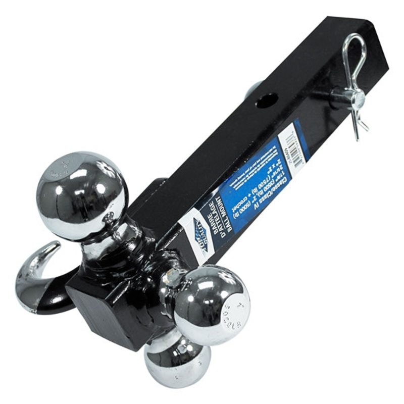 HITCH RECEIVER TUBE 2 W/TRI-BALL